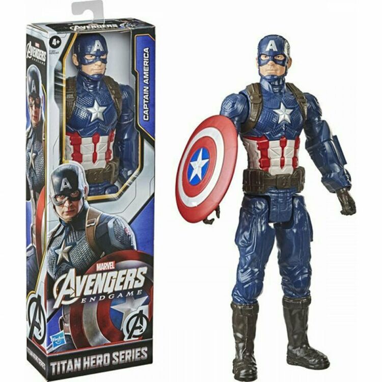 Product Hasbro Marvel Avengers End Game: Titan Hero Series - Captain America Figure (F1342) image