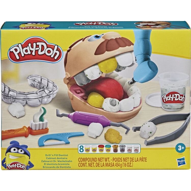 Product Hasbro Play-Doh Drill n Fill Dentist (F1259) image