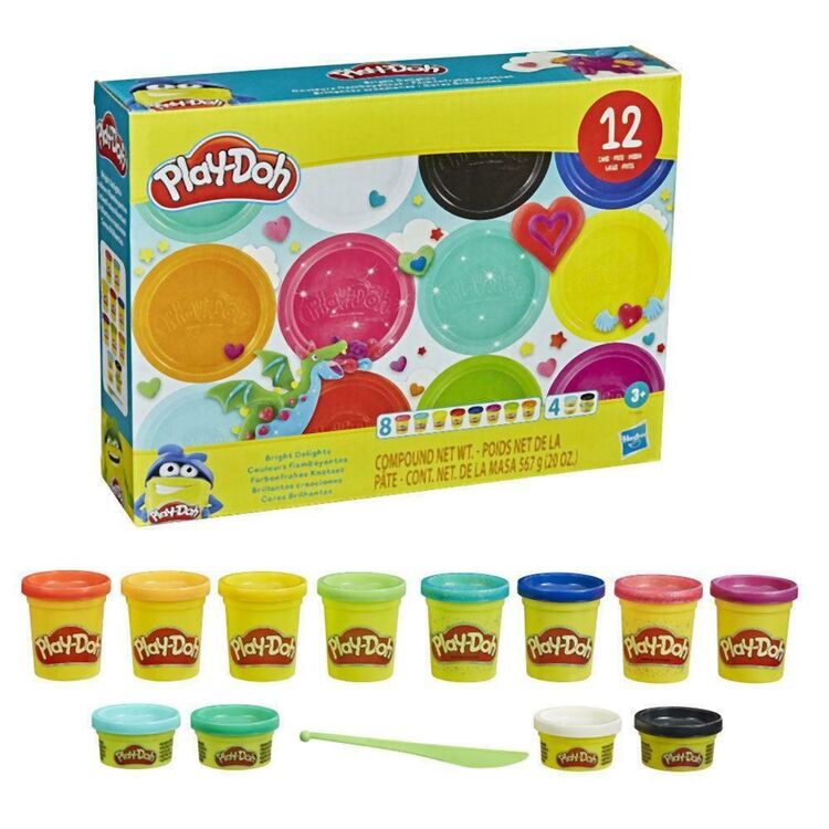 Product Hasbro Play-Doh: Bright Delights Multicolor Pack (Excl.F) (F1989) image