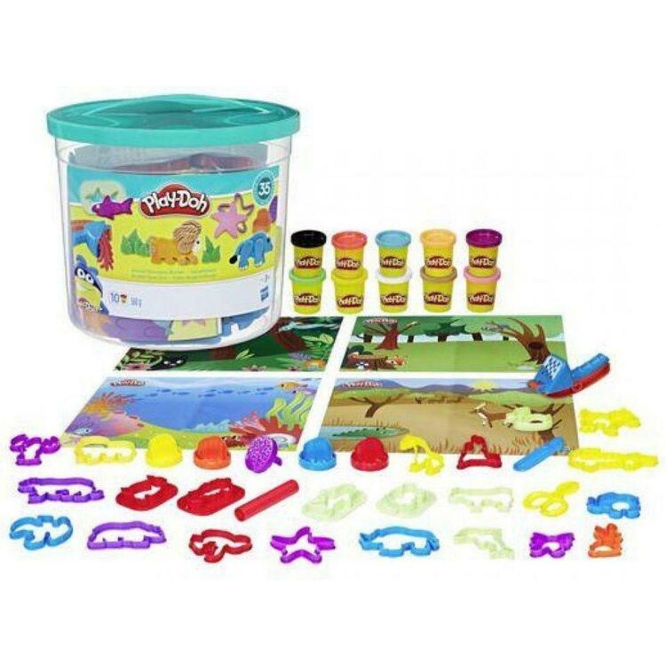 Product Hasbro Play-Doh: Animal Discovery Bucket (Excl.F) (E2388) image