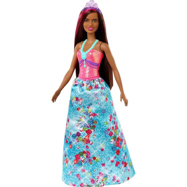 Product Mattel Barbie: Dreamtopia - Dark Skin Brunette Princess Doll (GJK15) image