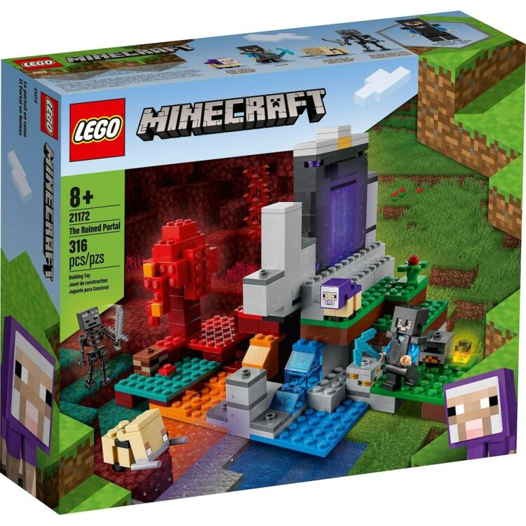 Product LEGO® Minecraft™: The Ruined Portal (21172) image