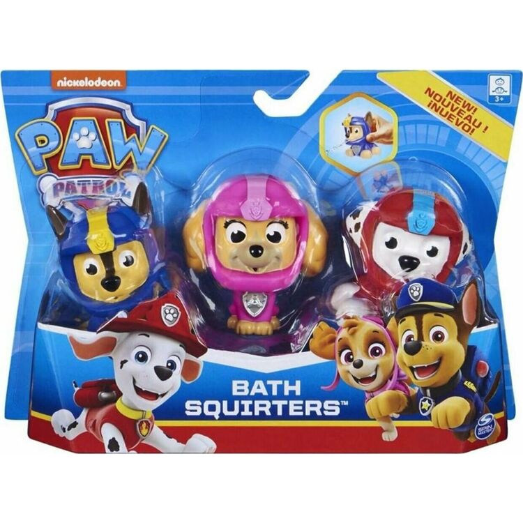 Product Spin Master Paw Patrol: Bath Squirters 3Pack (6058528) image