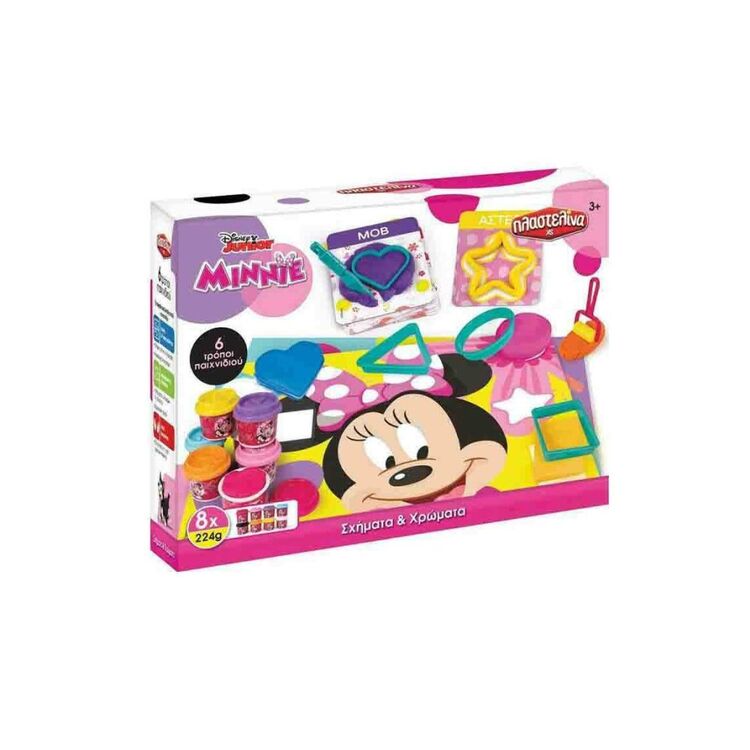 Product AS Πλαστελίνα Disney Junior Minnie - Σετ Πλαστελίνης Minnie Σχήματα  Χρώματα (1045-03588) image