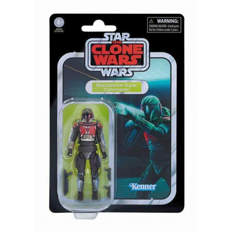 Product Hasbro Fans - Star Wars The Vintage Collection: The Clone Wars - Mandalorian Super Commando Action Figure (Excl.) (F5634) image