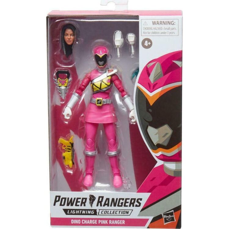 Product Hasbro Fans - Power Rangers: Lightning Collection - Dino Charge Pink Ranger Action Figure (Excl.) (F4505) image