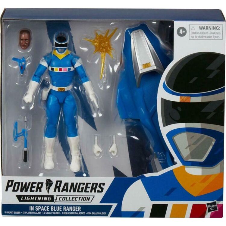 Product Hasbro Fans - Power Rangers: Lightning Collection - In Space Blue Ranger  Galaxy Glider Deluxe Action Figure (Excl.) (F5398) image