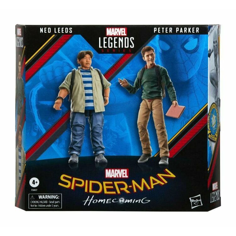 Product Hasbro Fans - Marvel Spider-Man Homecoming: Legends Series - Ned Leeds  Peter Parker Action Figures (F3457) image