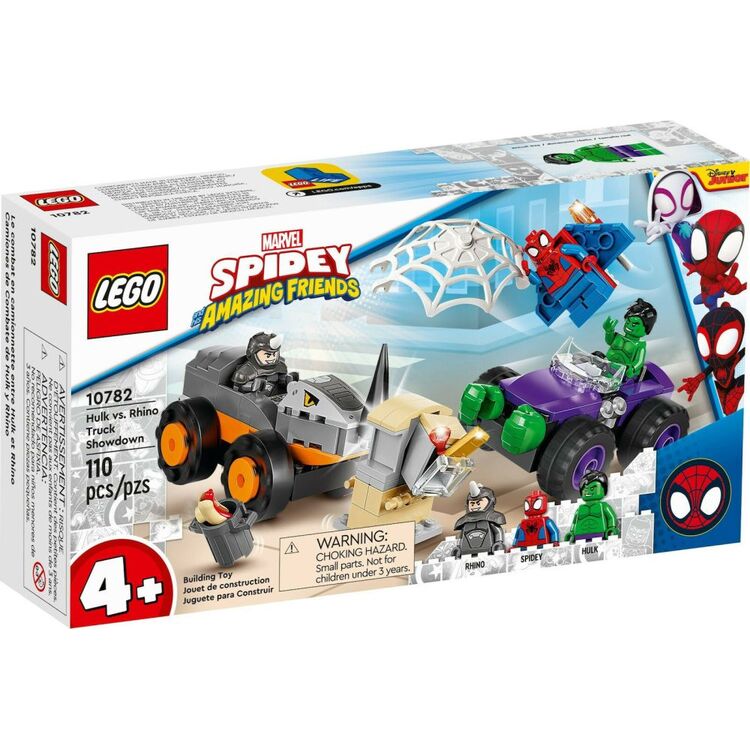 Product LEGO® Marvel: Hulk vs. Rhino Truck Showdown (10782) image