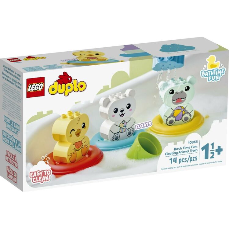 Product LEGO® DUPLO® My First: Bath Time Fun: Floating Animal Train (10965) image