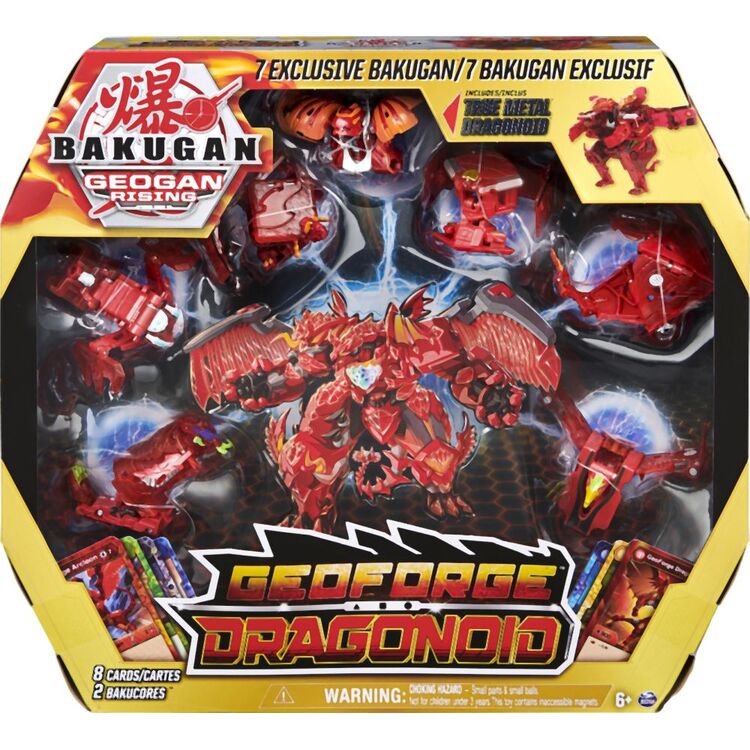 Product Spin Master Bakugan Geogan Rising: Geogan Dragonoid (6060838) image