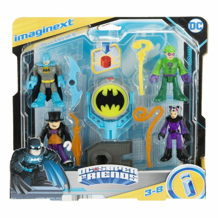 Product Mattel Imaginext: DC Super Friends - Batman  Scarecrow Action Figures (HFD42) image