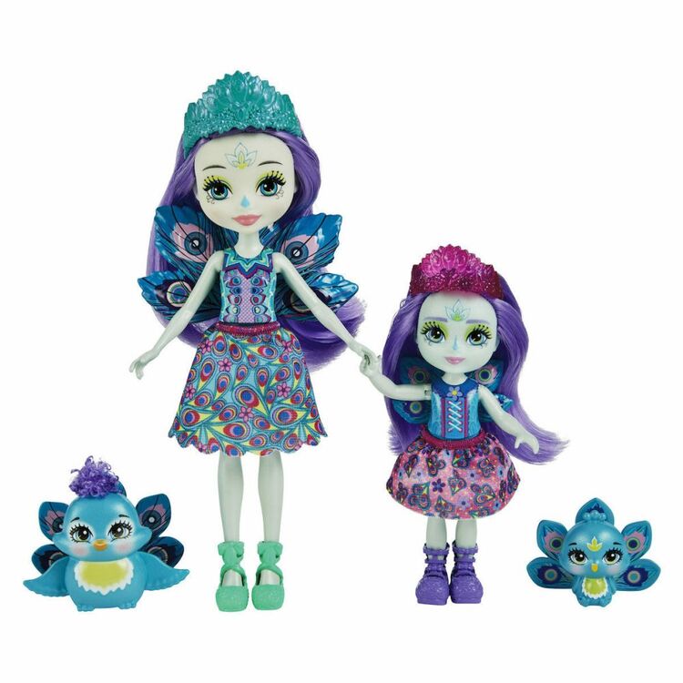 Product Mattel Enchantimals - Patter Peacock  Flap Sisters (HCF83) image