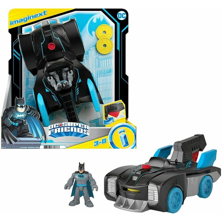 Product Mattel Imaginext DC Super Friends - Bat-Tech Batmobile (GWT24) image