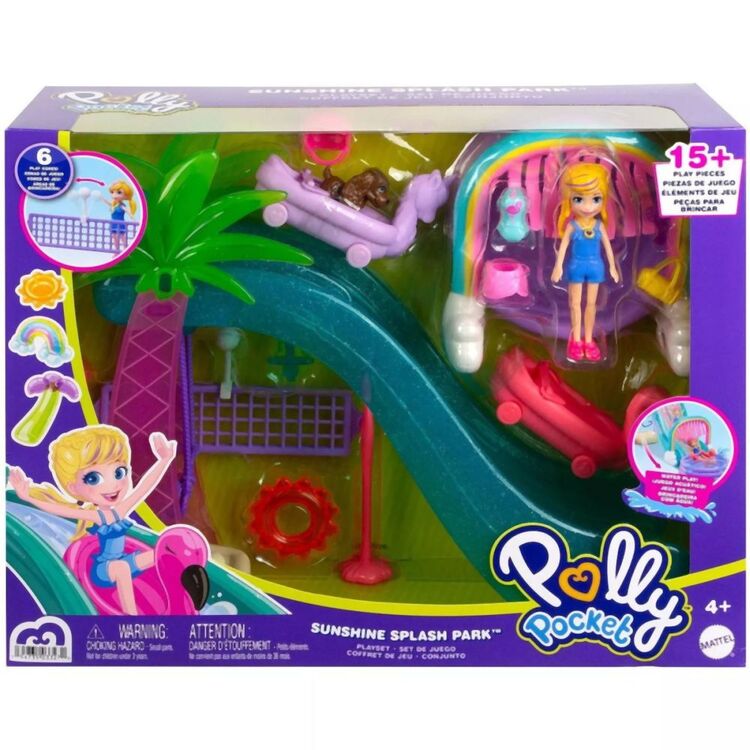 Product Mattel Polly Pocket - Sunshine Splash Park Activity Set (HDW63) image