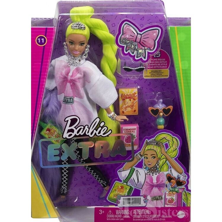Product Mattel Barbie Extra - Neon Green Hair (HDJ44) image