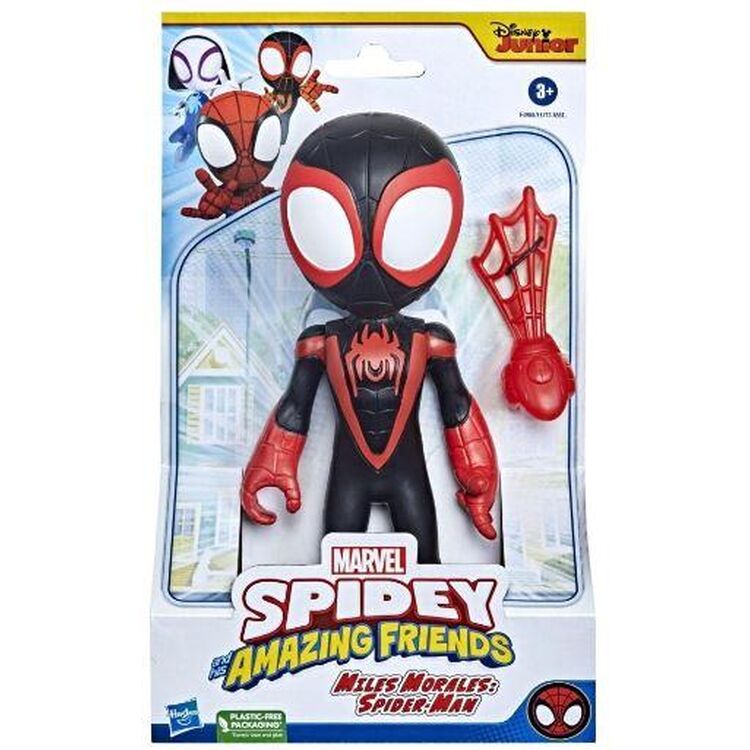 Product Hasbro Disney Marvel: Spidey Amazing Friends - Miles Morales Supersized Hero Figure (F3988) image