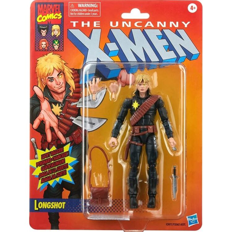 Product Hasbro Fans - Marvel Comic: The Uncanny X-Men - Longshot Action Figure (F3977) image