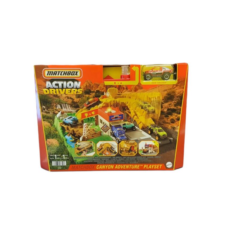 Product Mattel Matchbox: Action Drivers - Canyon Adventure Playset (HHH32) image