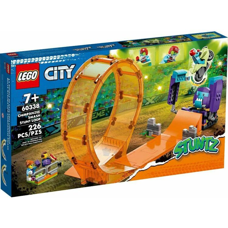 Product LEGO® Stuntz:  Smashing Chimpanzee Stunt Loop (60338) image