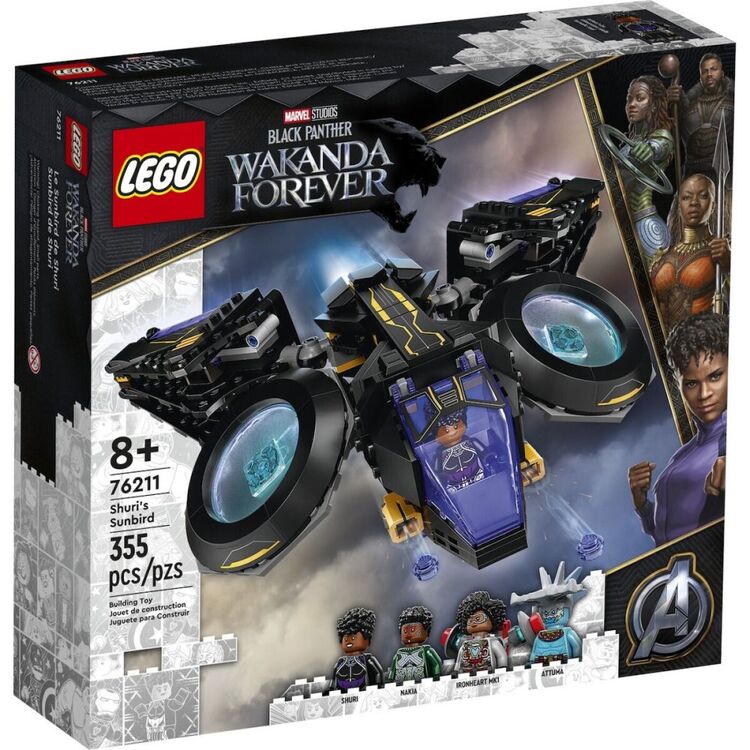 Product LEGO® Marvel Black Panther Wakanda Forever: Shuris Sunbird (76211) image
