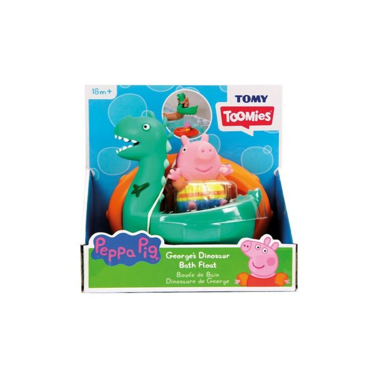Product Tomy Toomies Peppa Pig - Georges Dinosaur Bath Float (George) image