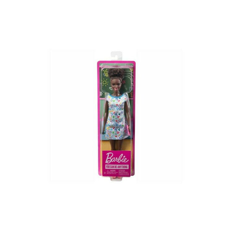 Product Mattel Barbie: You Can be Anything - Teacher Dark Skin Doll (HBW97) image