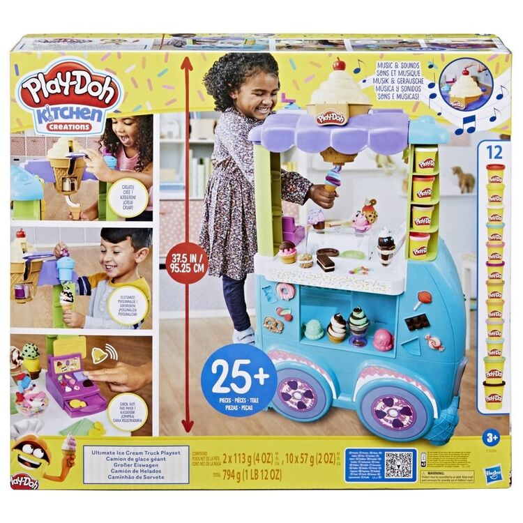 Product Hasbro Play-Doh: Kitchen Creations - Ultimate Ice Cream Truck Playset (F1039) image