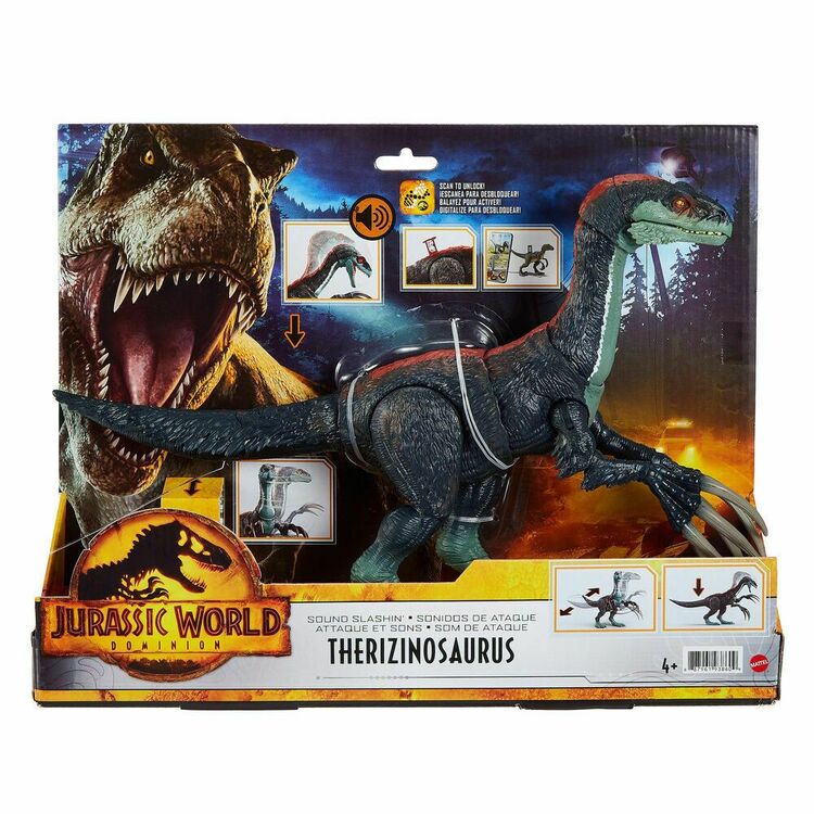 Product Mattel Jurassic World Dominion: Sound Slashin - Therizinosaurus (GWD65) image