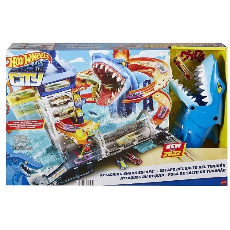Product Mattel Hot Wheels City: Attacking Shark Escape (HDP06) image