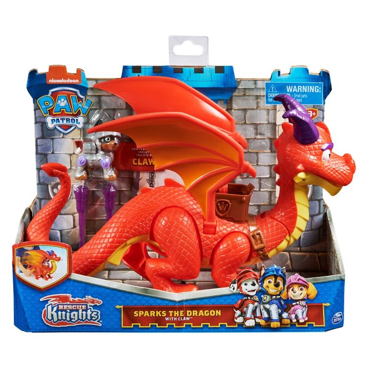 Product Spin Master Paw Patrol: Rescue Knights - Sparks The Dragon with Claw (6062105) image