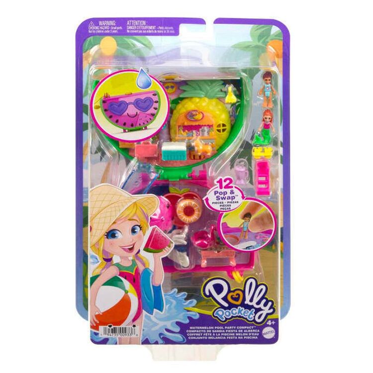 Product Mattel Polly Pocket: Watermelon Pool Party Compact (HCG19) image