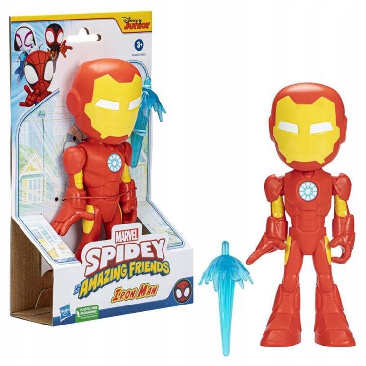 Product Hasbro Disney Marvel: Spidey and his Amazing Friends - Iron Man Supersized Hero Figure (F6164) image