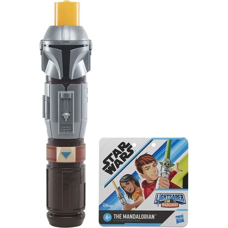 Product Hasbro Disney Star Wars: Lightsaber Squad - The Mandalorian Extendable Orange Lightsaber (F1043) image