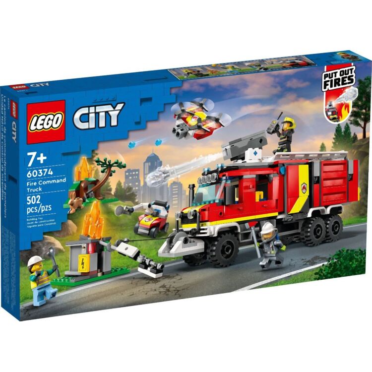 Product LEGO® City: Fire Command Truck (60374) image