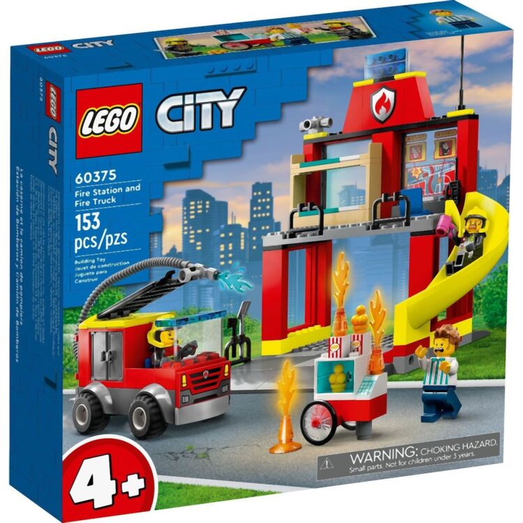 Product LEGO® City: Fire Station and Fire Truck (60375) image