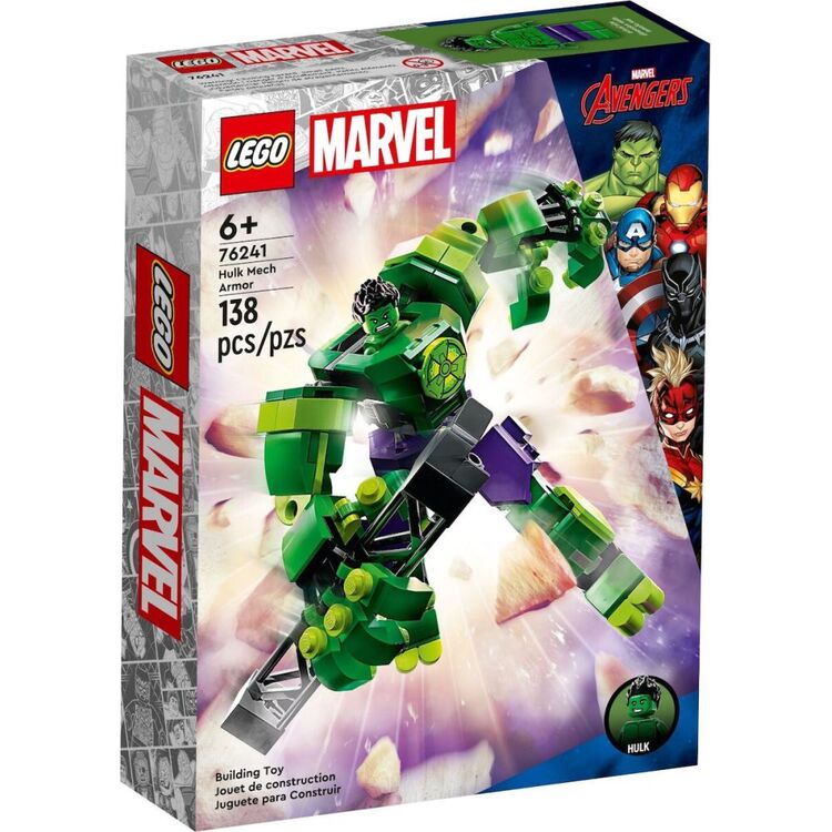 Product LEGO® Marvel: Hulk Mech Armor (76241) image