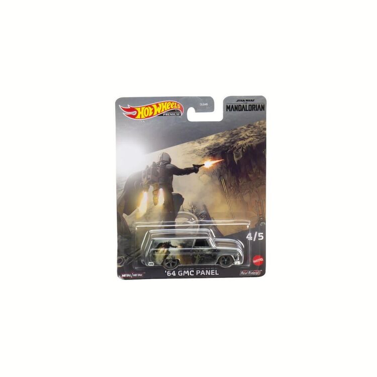 Product Mattel Hot Wheels Premium Disney: Star Wars The Mandalorian - 64 GMC Panel (HKC94) image