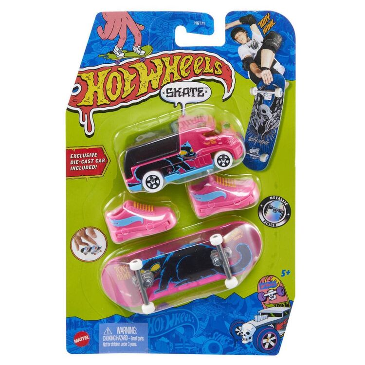 Product Mattel Hot Wheels: Skate - HW Rapid Response  Animal Attack Tony Hawk Fingerboard Set (HGT79) image