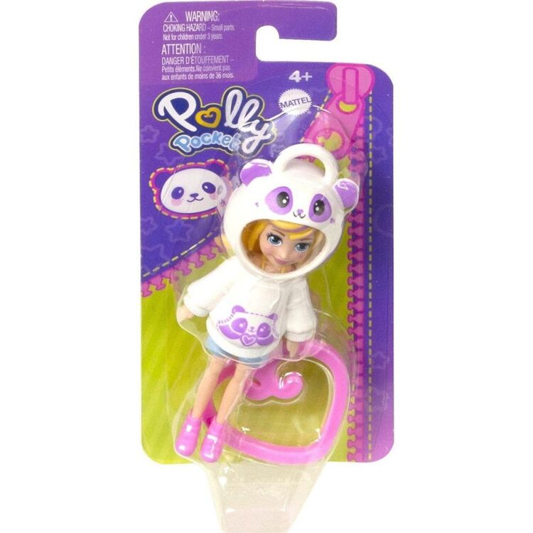 Product Mattel Polly Pocket: Hoodie Buddy - Panda Doll (HKW00) image