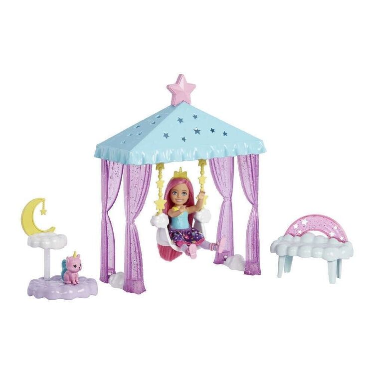 Product Mattel Barbie Dreamtopia: Chelsea - Chelsea Doll Nurturing Fantasy Playset (HLC27) image