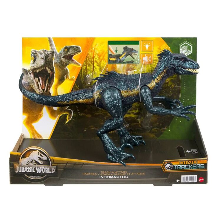 Product Mattel Jurassic World: Dino Trackers Track N Attack - Indorraptor (HKY11) image