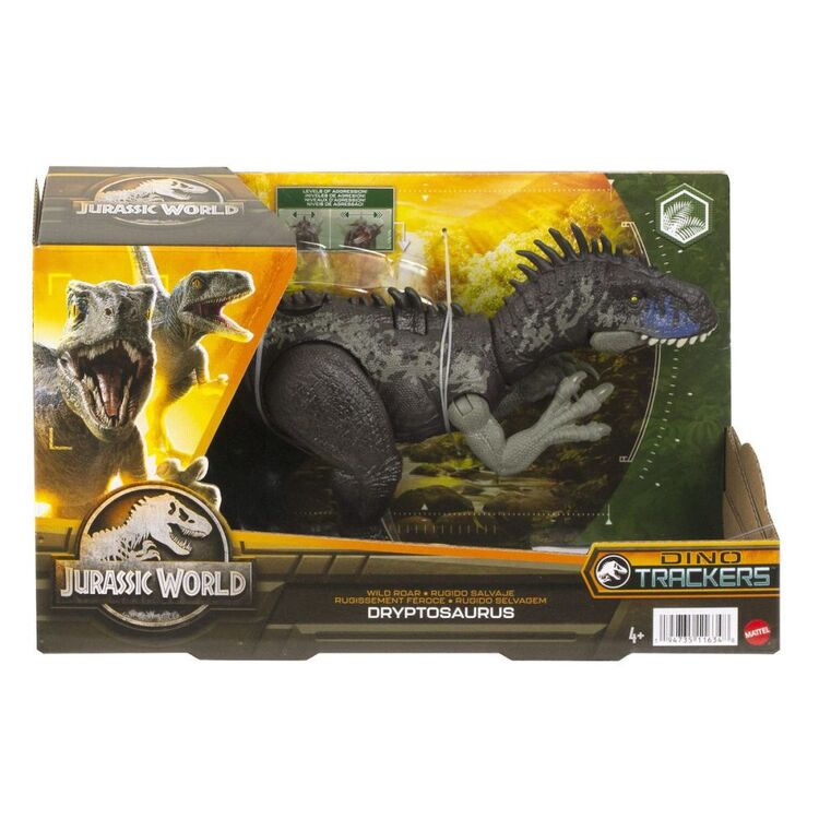 Product Mattel Jurassic World Dino Trackers: Wild Roar - Dryptosaurus (HLP15) image