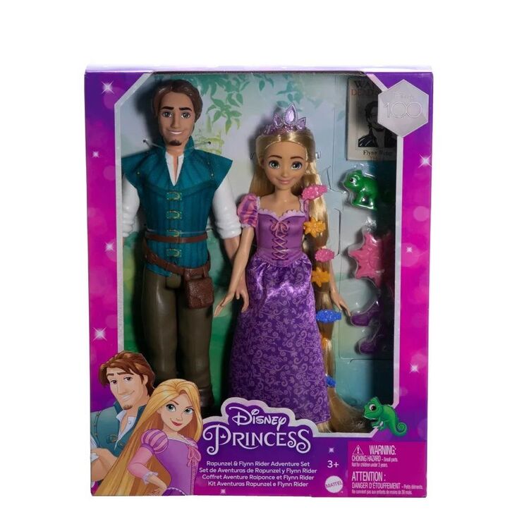 Product Mattel Disney Princess - Rapunzel  Flynn Rider Adventure Set (HLW39) image