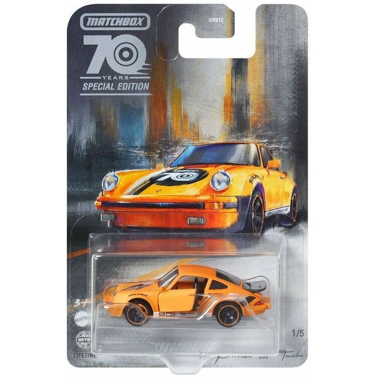 Product Mattel Moving Parts: 70 Years Special Edition - Porsche 911 Turbo (HMV13) image