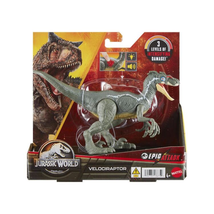Product Mattel Jurassic World: Epic Attack - Velociraptor (HNC11) image