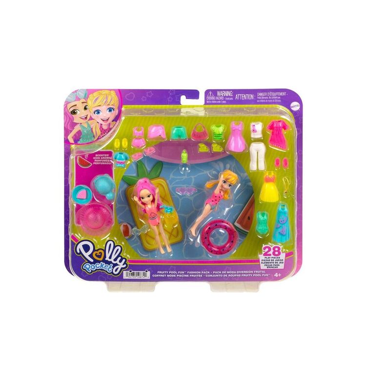 Product Mattel Polly Pocket - Fruity Pool Fun Fashion Pack (HKV95) image