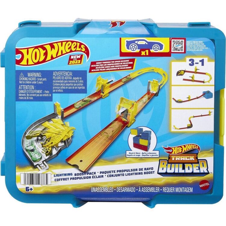 Product Mattel Hot Wheels Track Builder - Lightning Boost Pack (HMC03) image