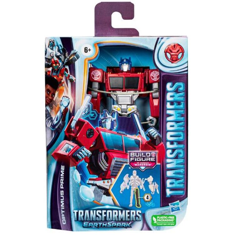 Product Hasbro Transformers: Earthspark - Optimus Prime Deluxe Class Action Figure (F6735) image