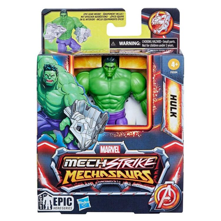 Product Hasbro Marvel: Mech Strike Mechasaurus - Hulk Action Figure (F6594) image